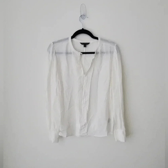 Brooks Brothers White Blouse - Picture 1 of 9